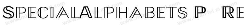 SpecialAlphabets P09 Regular字体转换